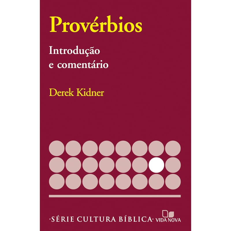 Série introdução e comentário - provérbios