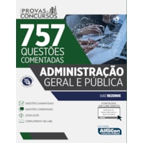 SÉRIE PROVAS & CONCURSOS - ADMINISTRAÇÃO GERAL E PÚBLICA