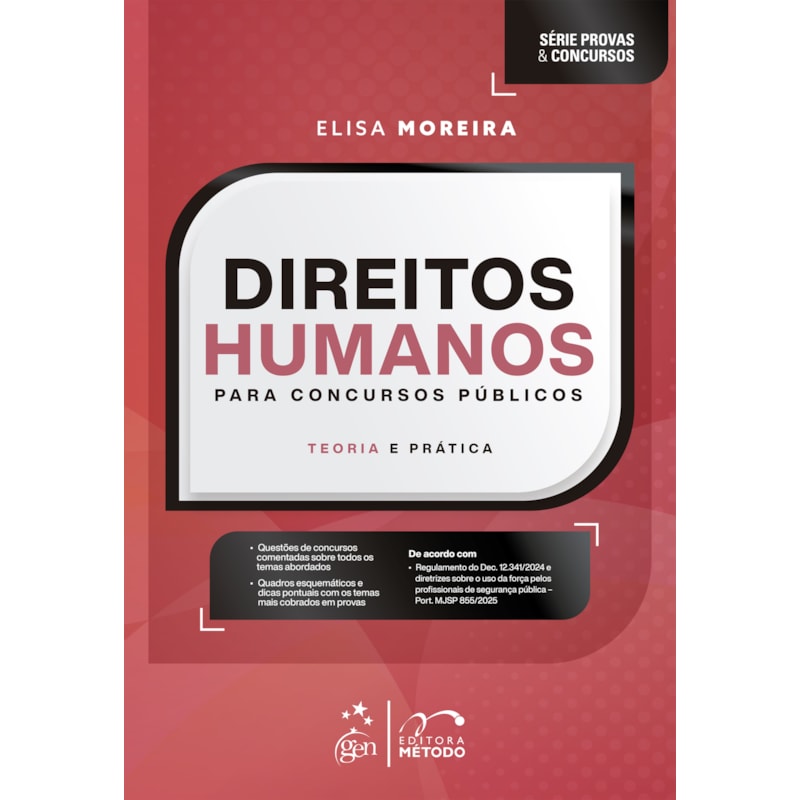 SÉRIE PROVAS & CONCURSOS - DIREITOS HUMANOS PARA CONCURSOS - 1ª EDIÇÃO 2026