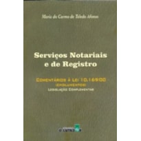 SERVICOS NOTORIAIS E DE REGISTRO