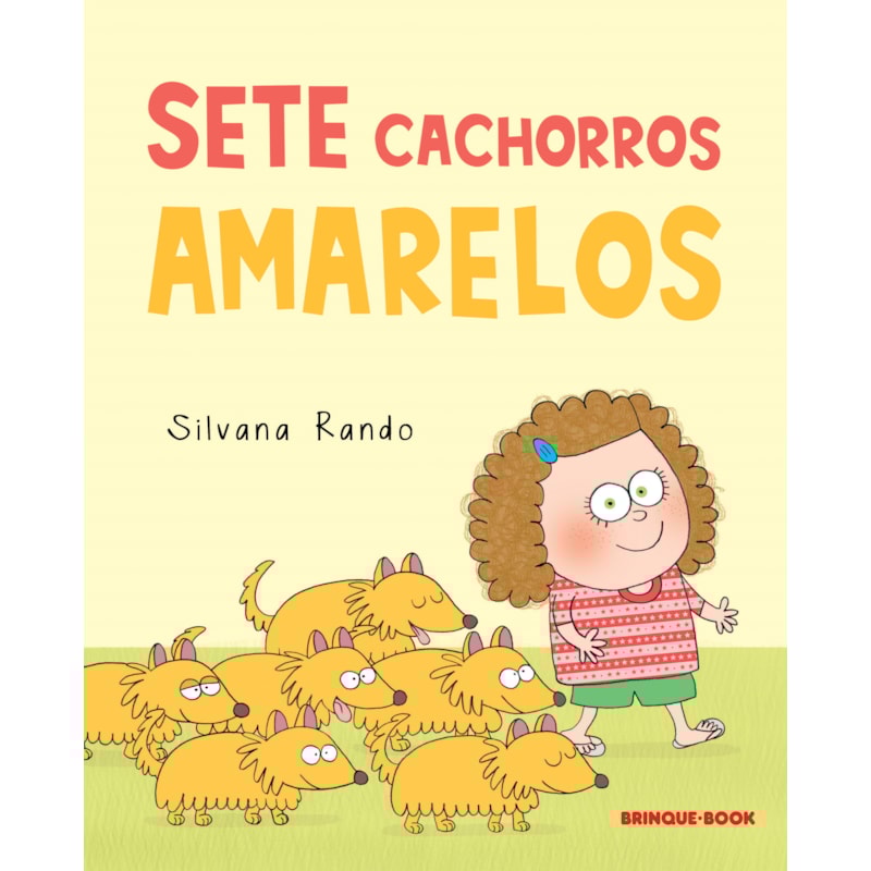 SETE CACHORROS AMARELOS