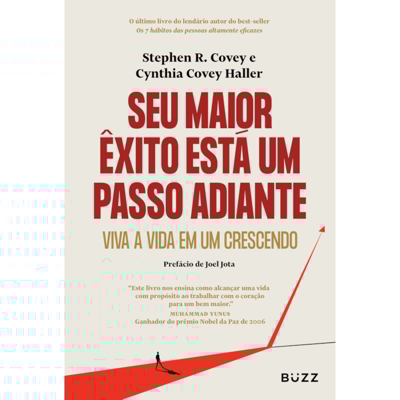 SEU MAIOR ÊXITO ESTÁ UM PASSO ADIANTE: VIVA A VIDA EM UM CRESCENDO