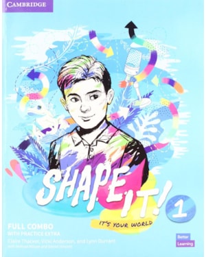 SHAPE IT! 1 FULL COMBO SB AND WB W/PRACTICE EXTRA