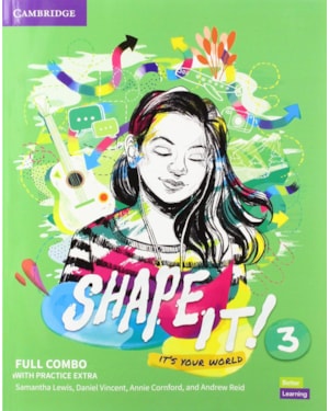 SHAPE IT! 3 FULL COMBO SB AND WB W/PRACTICE EXTRA