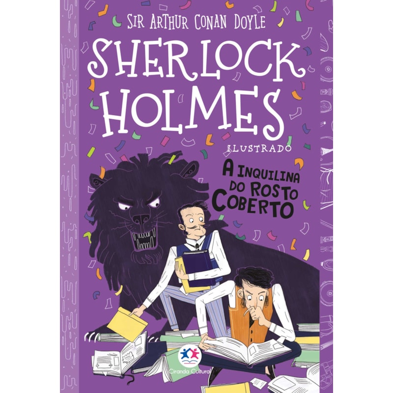 SHERLOCK HOLMES ILUSTRADO - A INQUILINA DO ROSTO COBERTO
