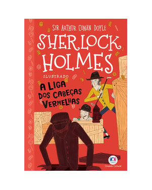 SHERLOCK HOLMES ILUSTRADO - A LIGA DOS CABEÇAS VERMELHAS