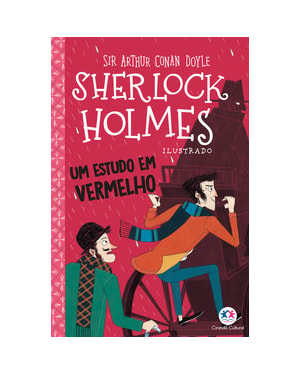 SHERLOCK HOLMES ILUSTRADO - UM ESTUDO EM VERMELHO