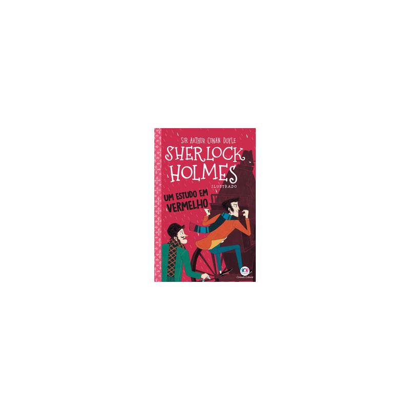 SHERLOCK HOLMES ILUSTRADO - UM ESTUDO EM VERMELHO