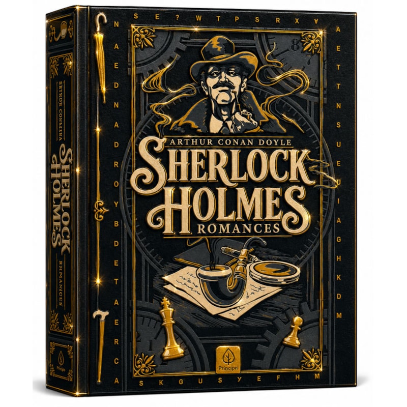 SHERLOCK HOLMES: ROMANCES - EDIÇÃO SUPREME CAPA DURA COM ALTO RELEVO