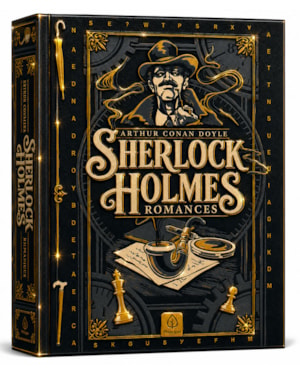 SHERLOCK HOLMES: ROMANCES - EDIÇÃO SUPREME CAPA DURA COM ALTO RELEVO