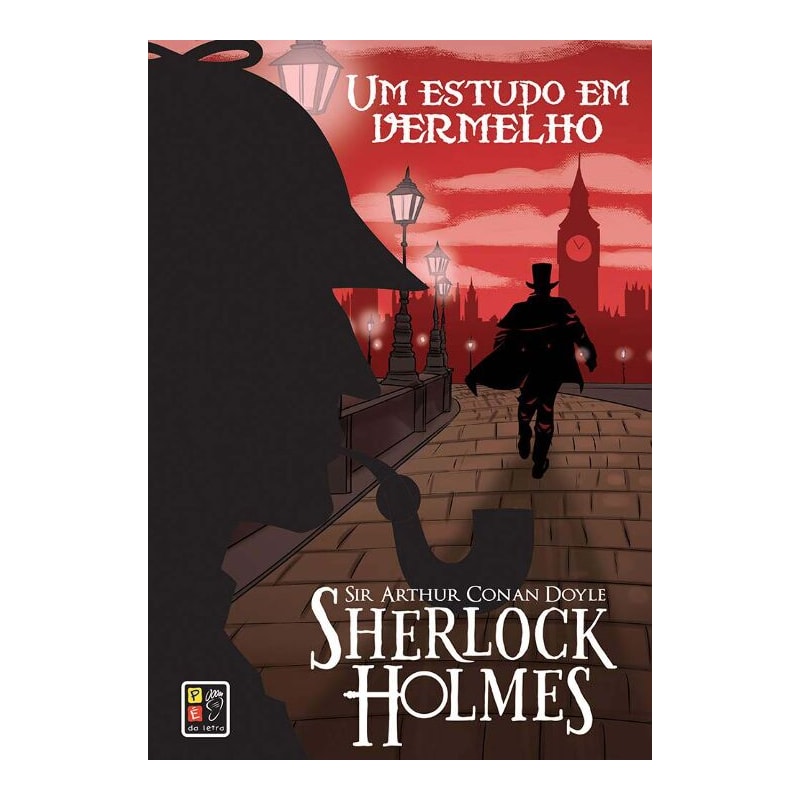 Sherlock Holmes - um estudo em vermelho capa dura