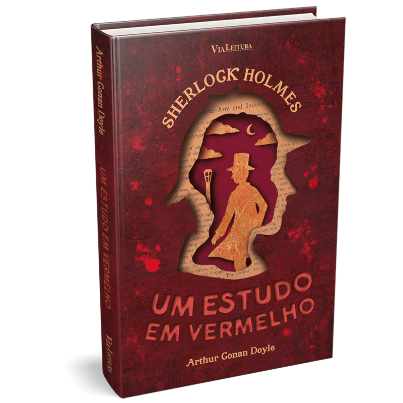 SHERLOCK HOLMES: UM ESTUDO EM VERMELHO - EDIÇÃO CAPA DURA