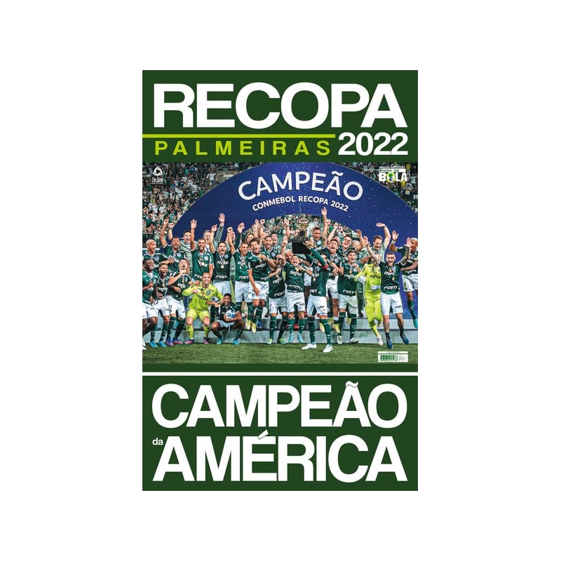 SHOW DE BOLA MAGAZINE SUPER PÔSTER - PALMEIRAS CAMPEÃO DA RECOPA 2022
