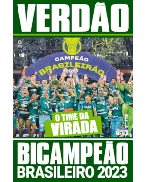 SHOW DE BOLA MAGAZINE SUPERPÔSTER - PALMEIRAS CAMPEÃO BRASILEIRO 2023