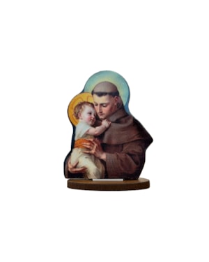 SILHUETA 4 CM RESINADA SANTO ANTONIO