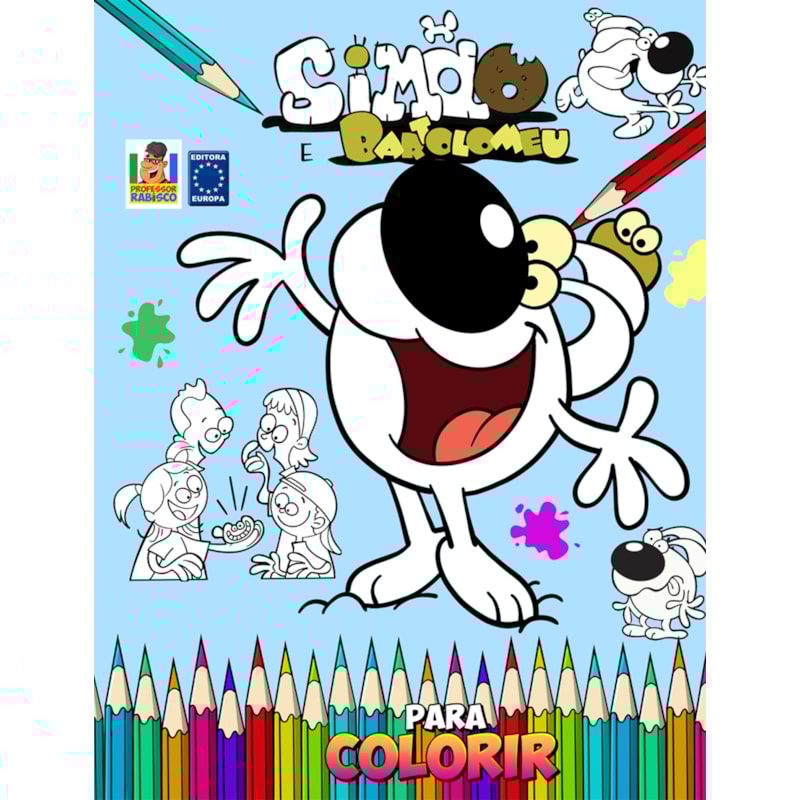 SIMÃO E BARTOLOMEU PARA COLORIR