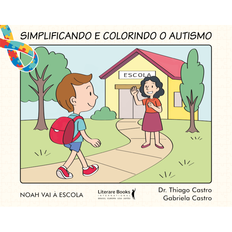 Simplificando e Colorindo o Autismo - Livro de Colorir