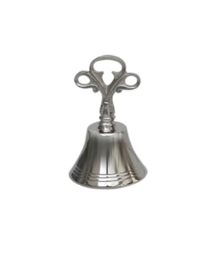 SINETA 12CM DE ALTURA NIQUEL CABO METAL