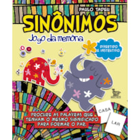 SINÔNIMOS - JOGO DA MEMÓRIA