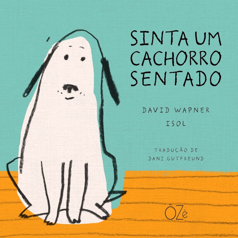 SINTA UM CACHORRO SENTADO