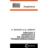 SINTAXE E SEMÂNTICA NA GRAMÁTICA TRANSFORMACIONAL