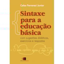 SINTAXE PARA A EDUCAÇÃO BÁSICA