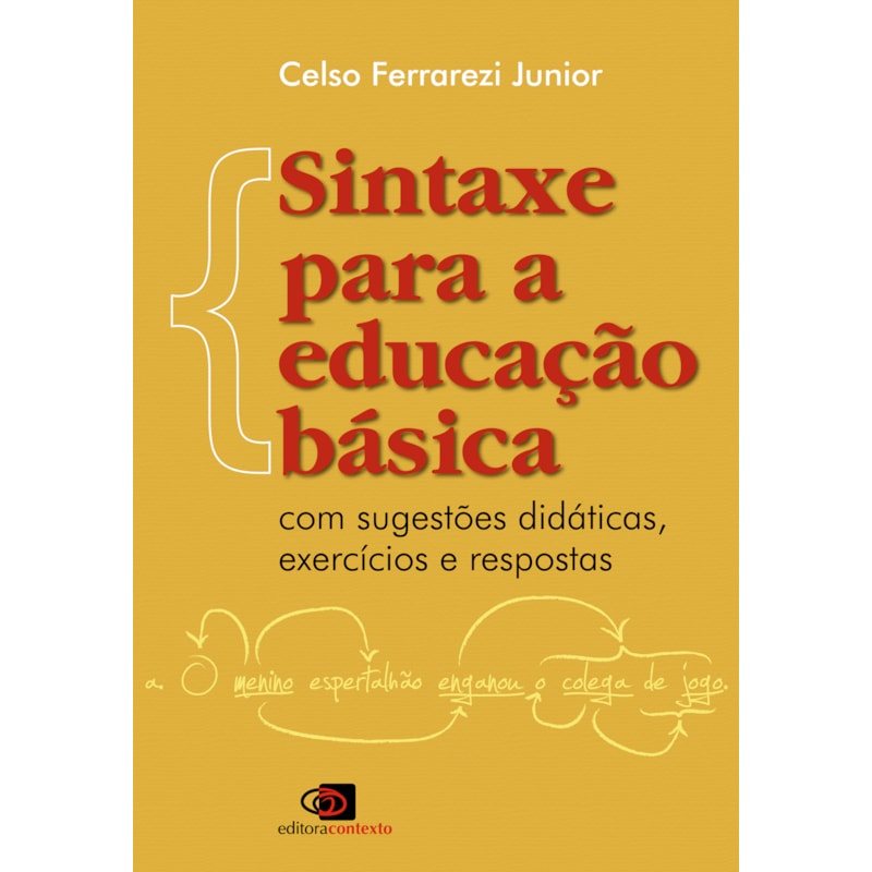 SINTAXE PARA A EDUCAÇÃO BÁSICA