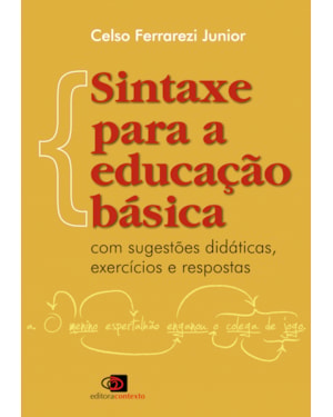SINTAXE PARA A EDUCAÇÃO BÁSICA