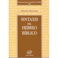 SINTAXIS DEL HEBREO BIBLICO - 1