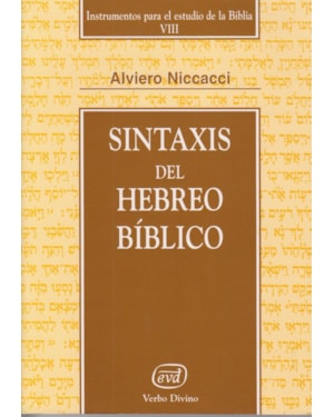 SINTAXIS DEL HEBREO BIBLICO - 1