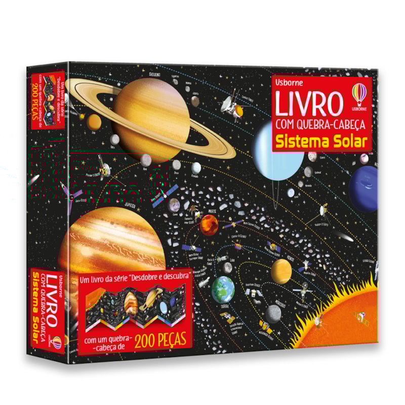SISTEMA SOLAR: LIVRO COM QUEBRA-CABEÇA
