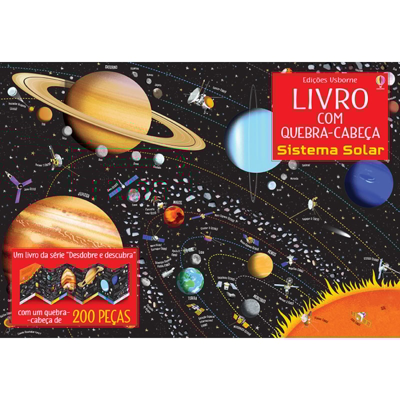 SISTEMA SOLAR: LIVRO COM QUEBRA-CABEÇA