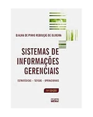 SISTEMAS DE INFORMACOES GERENCIAIS - ESTRATEGICAS - TATICAS - OPERACIONAIS - 14