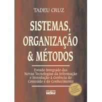SISTEMAS, ORGANIZAÇÃO E MÉTODOS SISTEMAS, ORGANIZAÇÃO E MÉTODOS