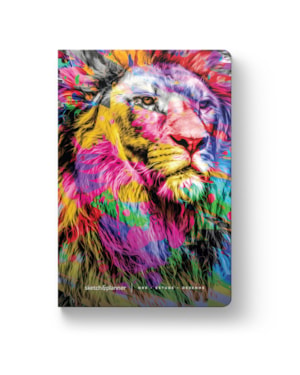 SKETCH & PLANNER - THE LION COLORIDA: ORE, ESTUDE, DESENHE