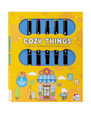 Slow Life - Coloring Books For Young Adults: Cozy Things