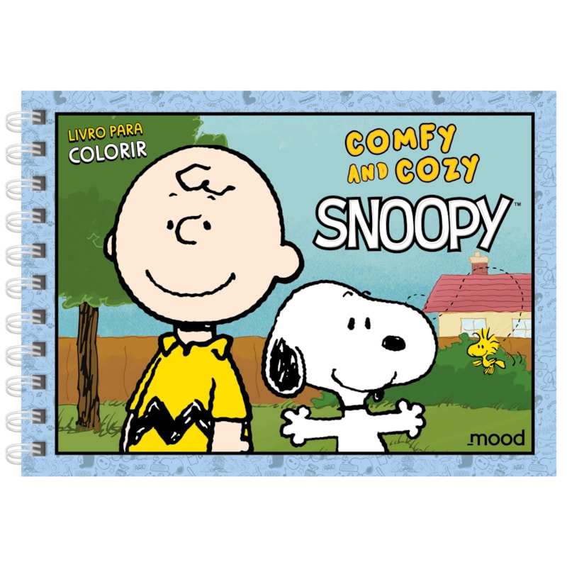 SNOOPY - COMFY AND COZY - LIVRO DE COLORIR