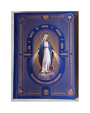 SOB O MANTO DE MARIA A VITÓRIA É CERTA - DEVOCIONÁRIO DE ORAÇÕES MARIANAS + BRINDE MEDALHA MILAGROSA