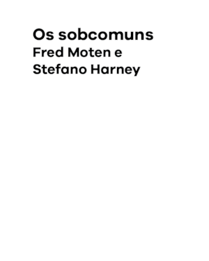 SOBCOMUNS: PLANEJAMENTO FUGITIVO E ESTUDO NEGRO