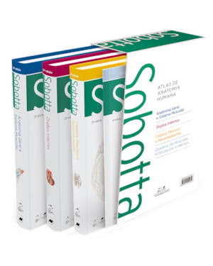 SOBOTTA ATLAS DE ANATOMIA HUMANA - 3 VOLUMES