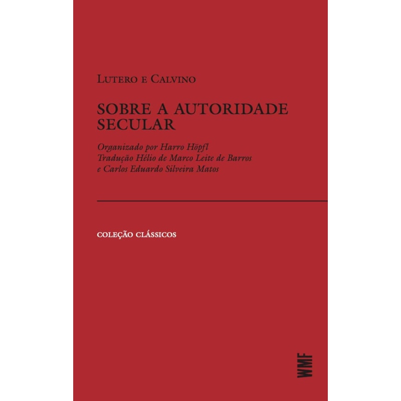 SOBRE A AUTORIDADE SECULAR
