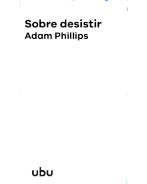 SOBRE DESISTIR