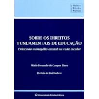 SOBRE OS DIREITOS FUNDAMENTAIS DE EDUCACAO