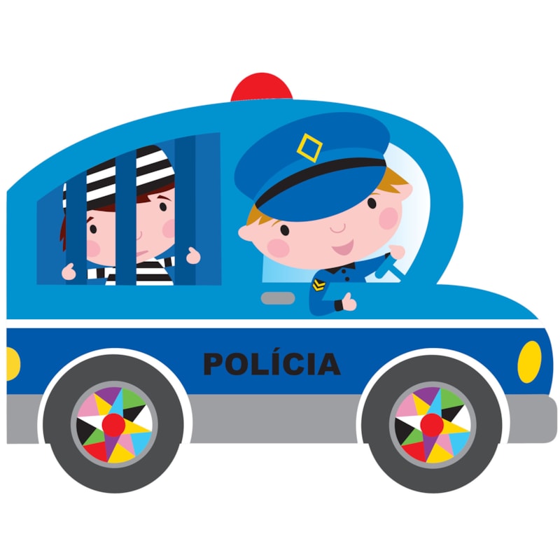 Sobre rodas - o carro da polícia