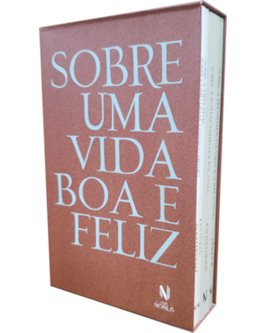 SOBRE UMA VIDA BOA E FELIZ - CAIXA COM 4 VOLUMES
