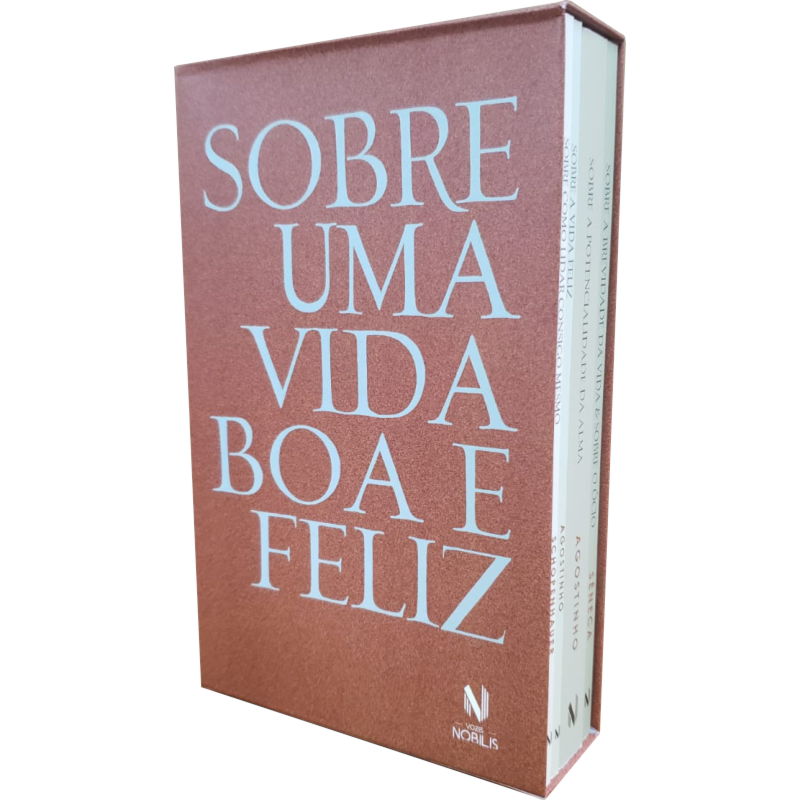 SOBRE UMA VIDA BOA E FELIZ - CAIXA COM 4 VOLUMES