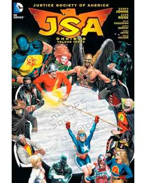 Sociedade da justiça da América por geoff johns vol. 3 (omnibus)