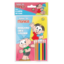 SOLAPA POP MINILIVRO LER E COLORIR COM LÁPIS - MÔNICA