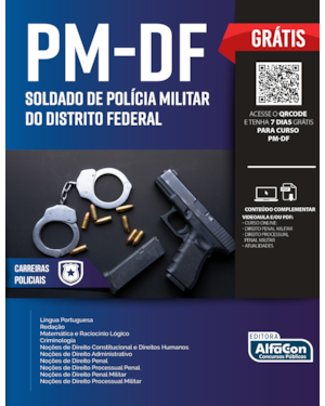 SOLDADO DE POLÍCIA MILITAR DO DISTRITO FEDERAL - PM DF