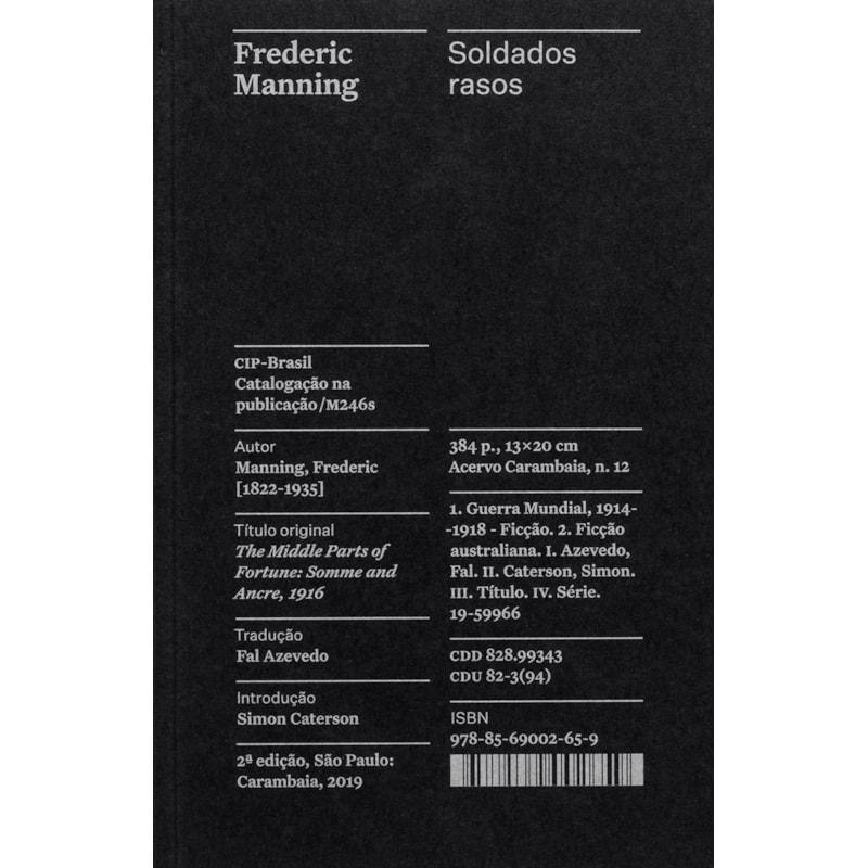 SOLDADOS RASOS - COLEÇÃO ACERVO